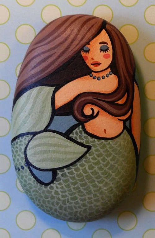 art painting stone 8