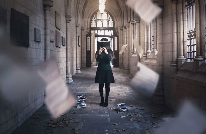 Beauty Conceptual Self Portraits Photography by Cansu Özkaraca
