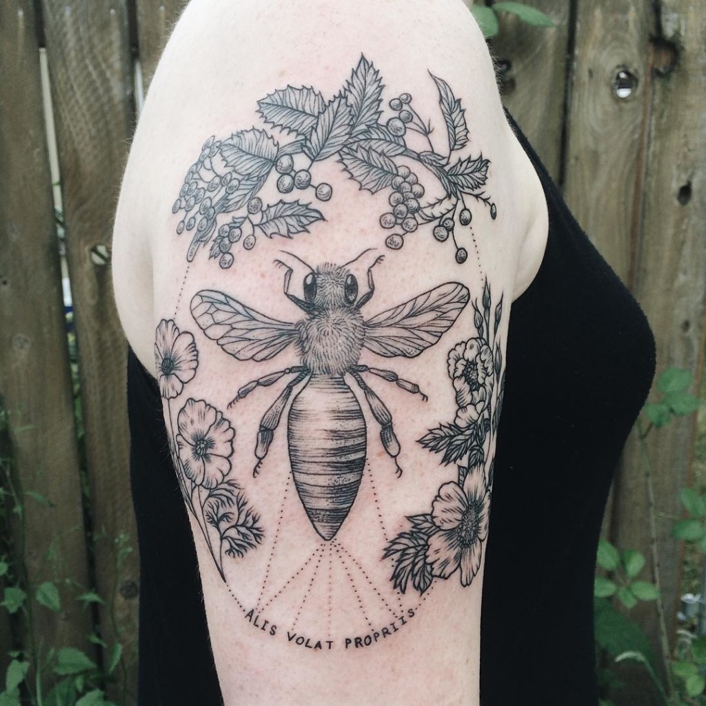 Arm tattoo idea for women