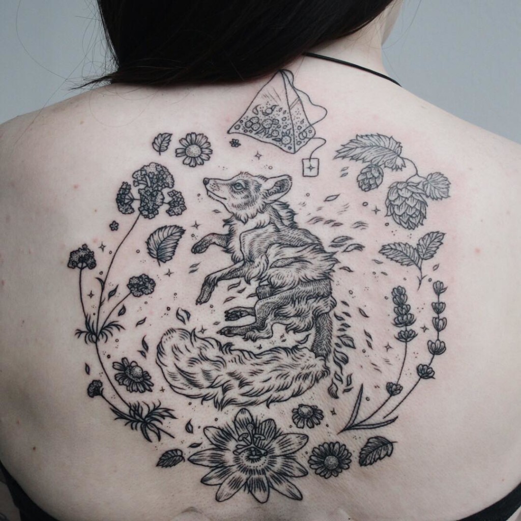 Back tattoo ideas for women