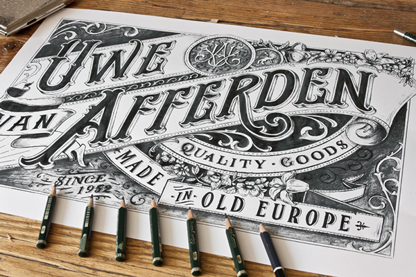 Stunning Hand drawn Type Artworks 2015 by Tobias Saul