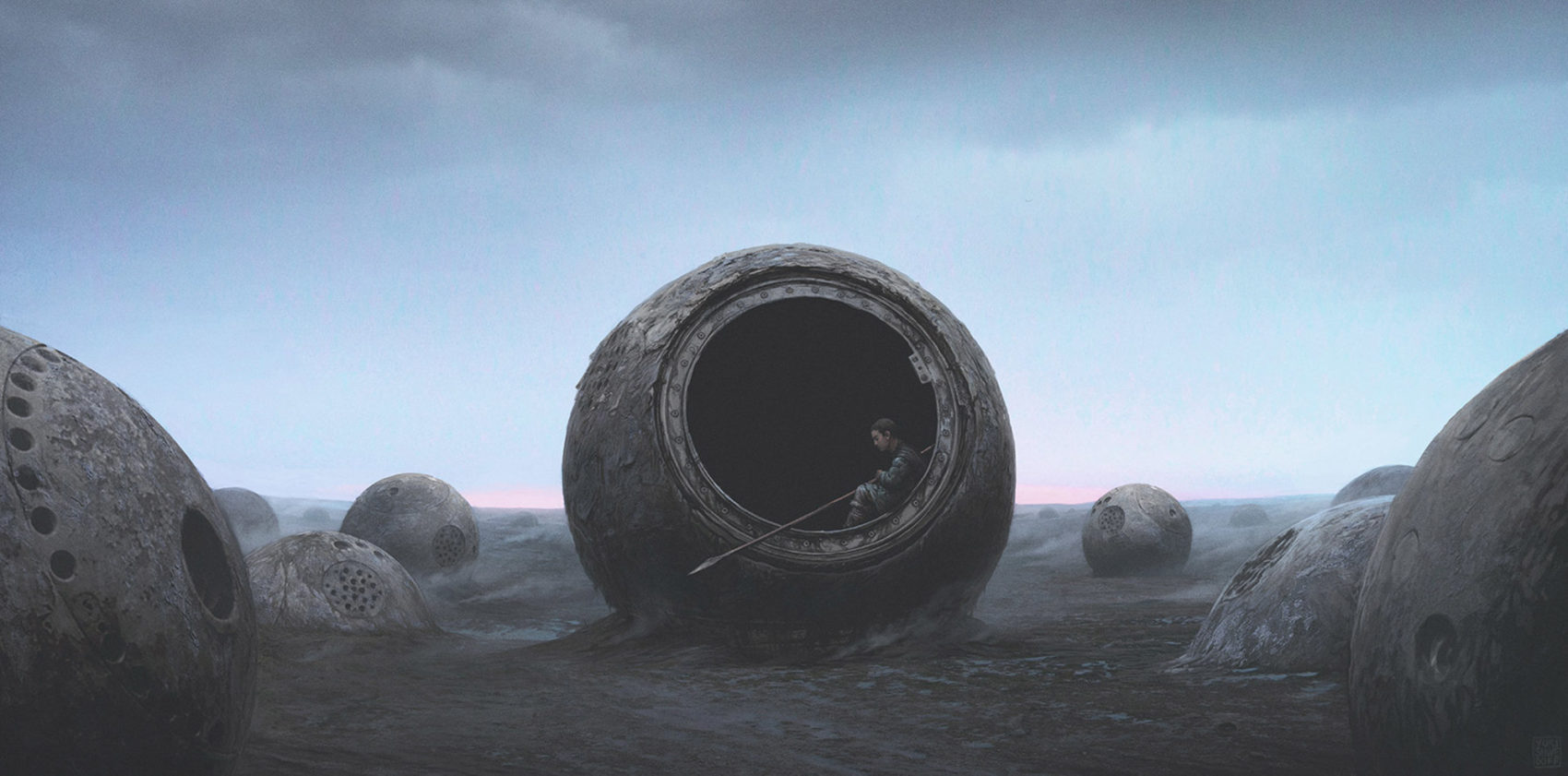 Dramatic Digital Landscapes With Mercenaries of The Apocalypse Themes