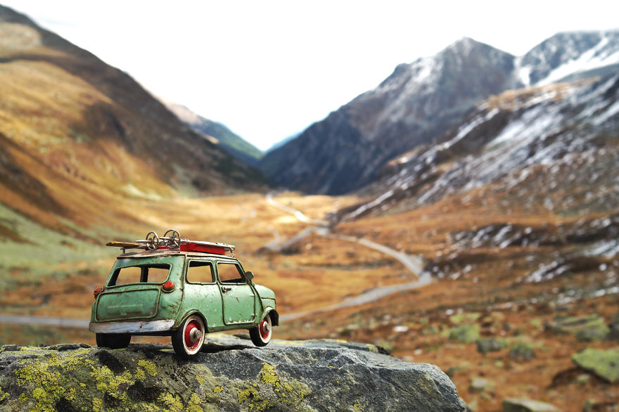 Beauty Miniature Car Photography by Kim Leuenberger