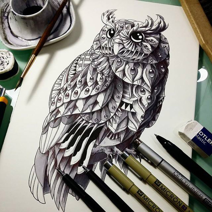 Stunning Animal Illustrations by Ben Kwok 99
