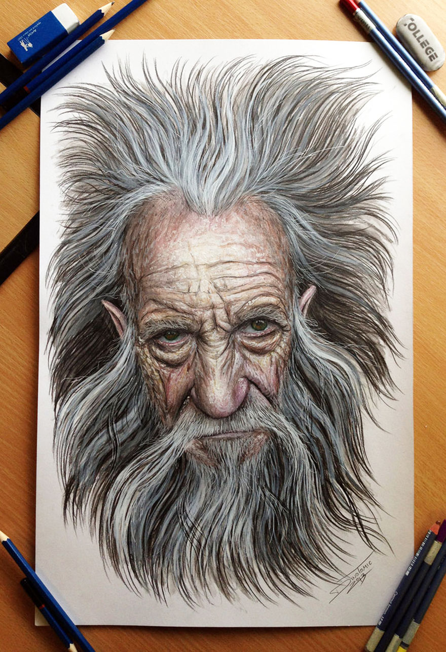 Detailed Pencil Drawings By Dino Tomic