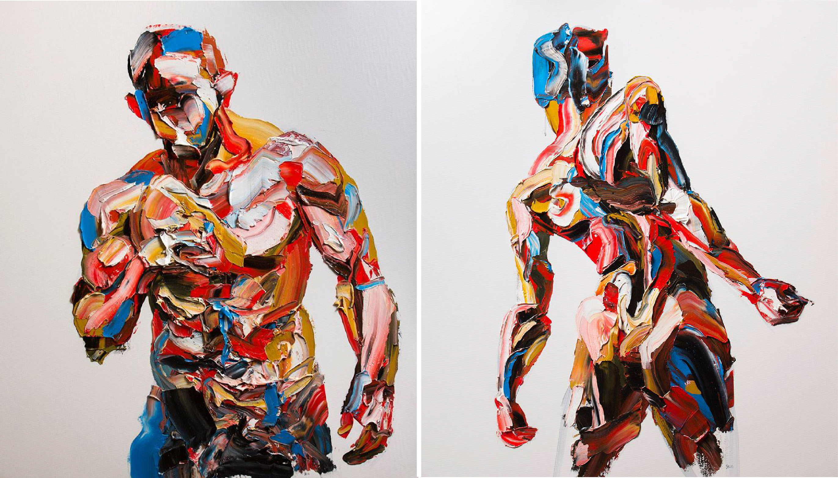Creative Palette Knife Portraits And Figures 01