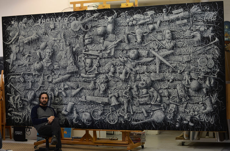 The Weaving Oil Of Artist Alexi Torres Will Impress You