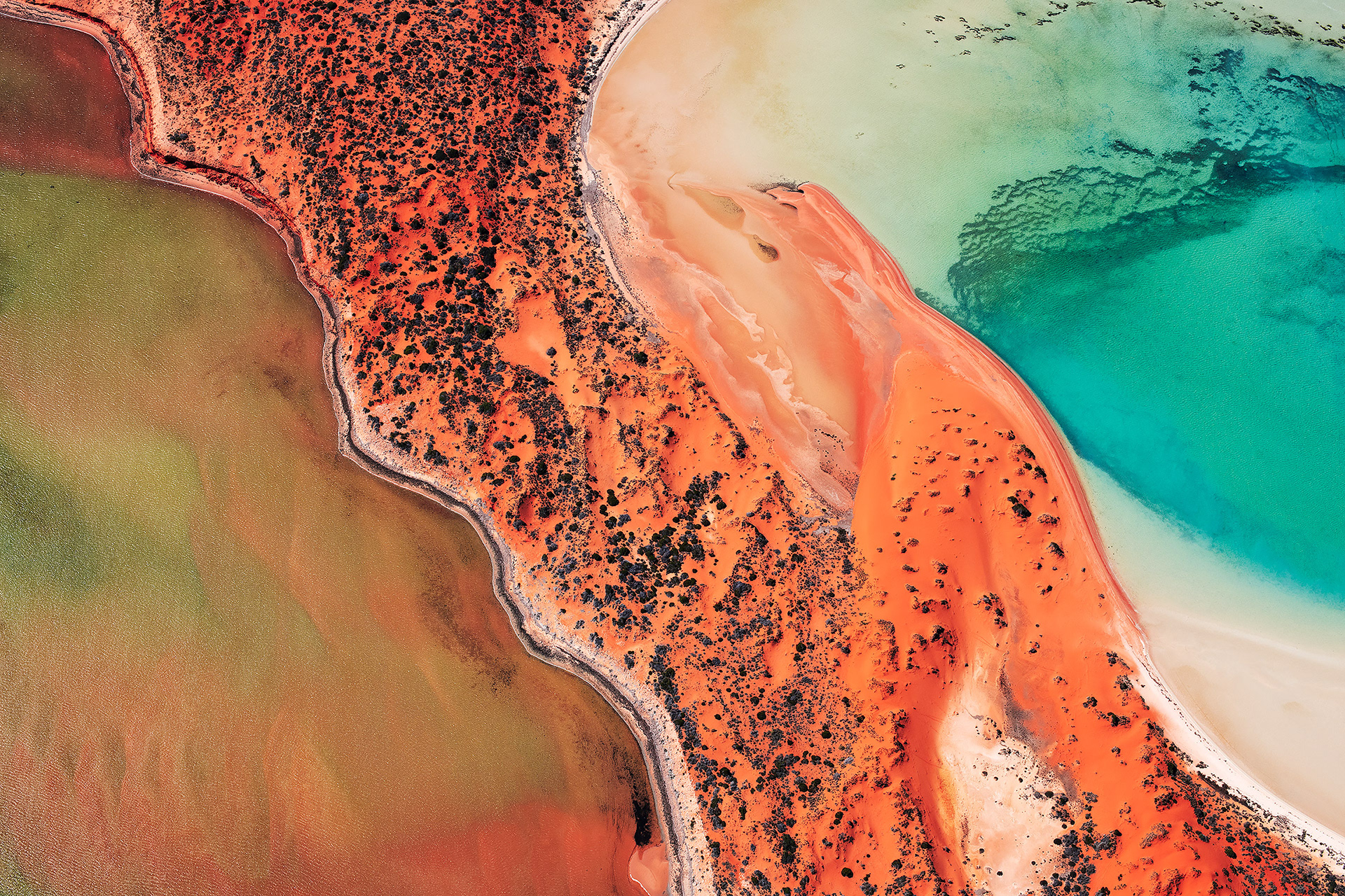 Shark Bay’s Beautiful Landscapes Viewed From The Sky 2