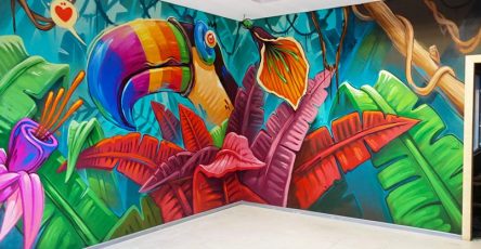 Mind Blowing Graffiti Interiors By Arsek Erase