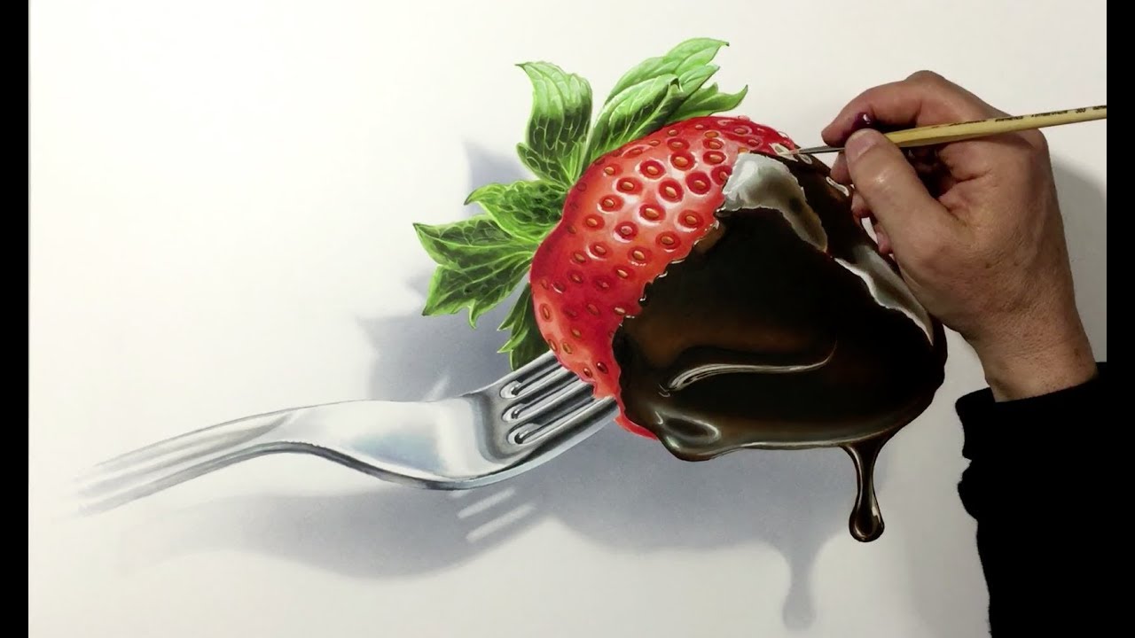 Strawberry Drawing
