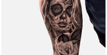 Sugar Skulls Tattoos And The History Of The Day Of The Dead