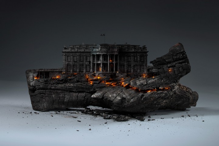 Creative Concept : Deconstruction of America by Mike Campau