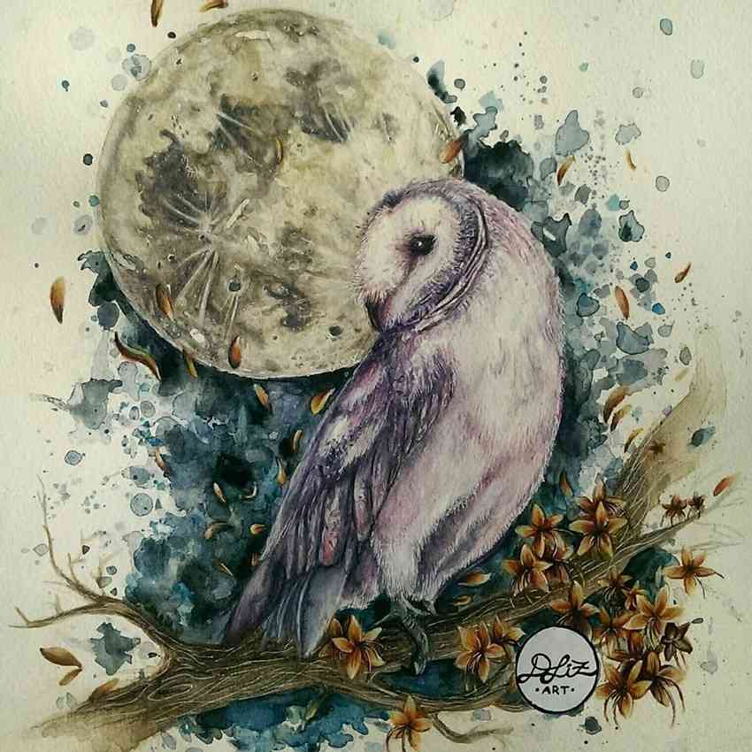 Mind Blowing Watercolor Drawings by Dany Lizeth