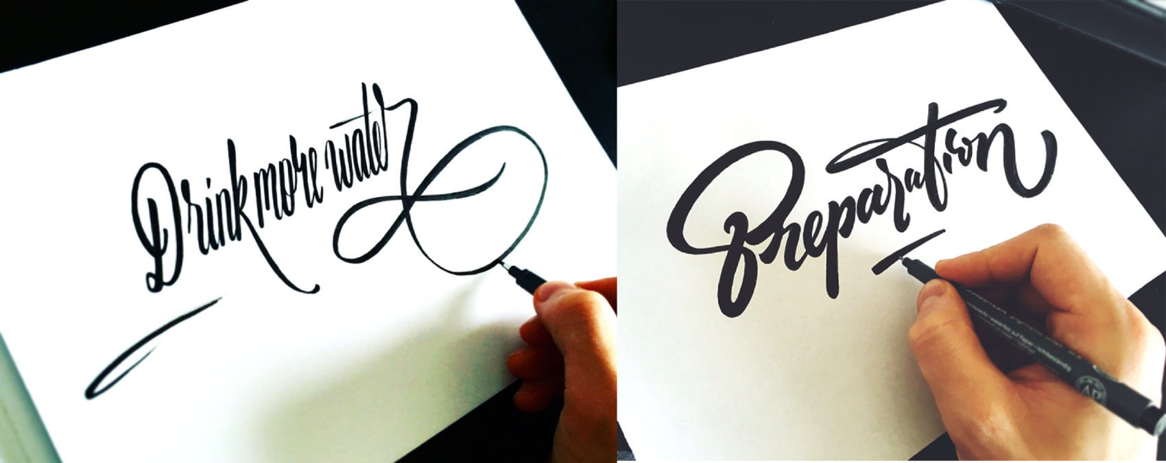 Fancy Hand Lettering Fonts Design by Tadas For Sure