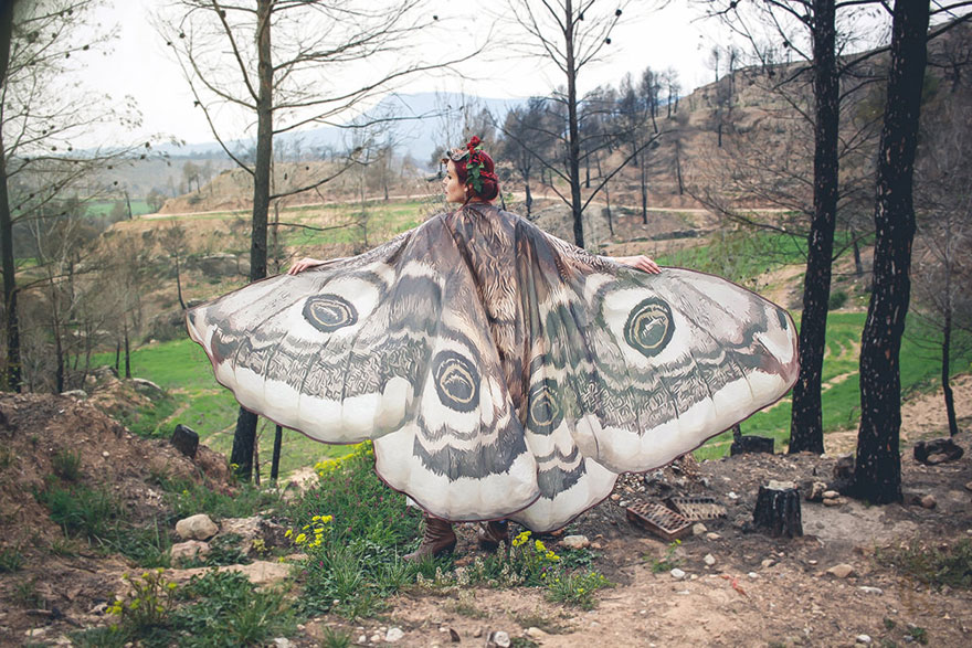 Beautiful Hand-Drawn Butterfly Scarves Will Give You Wings 99