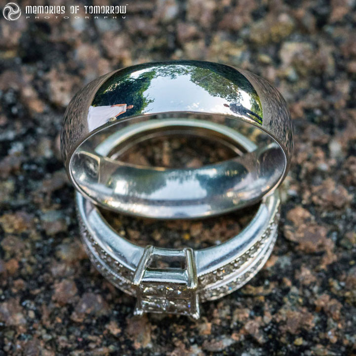 Wedding Photography With Reflected On Rings 99