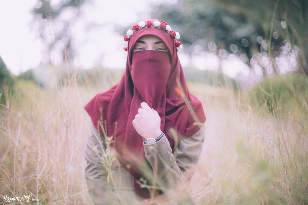 Beautiful Photoshoot Muslim Girl in Niqab  99inspiration