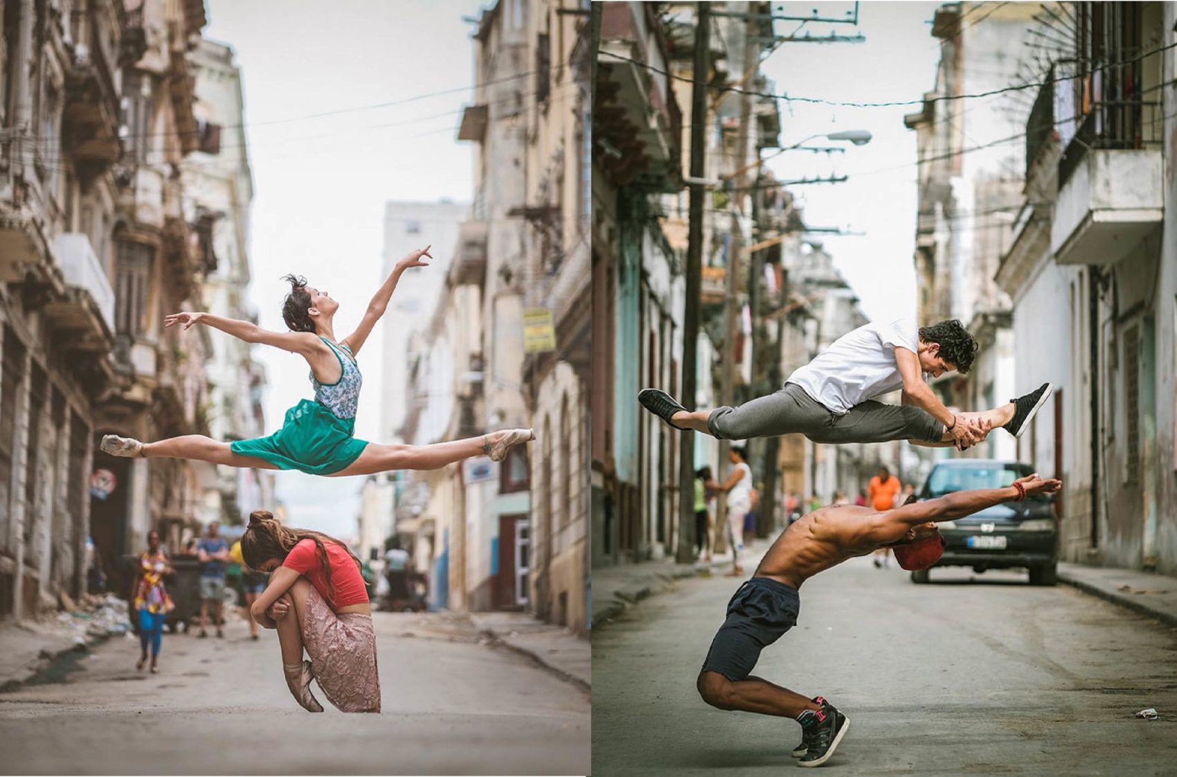 Omar Robles Captures Ballet Dancers Practicing On The Streets 66
