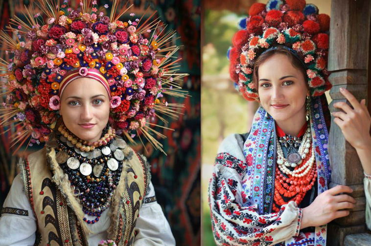 Modern Women Wearing Traditional Ukrainian Crowns Give New Meaning To Ancient Tradition