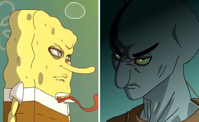 Someone Just Turned ‘Spongebob’ Into Anime, And Your Childhood Might Be Ruined