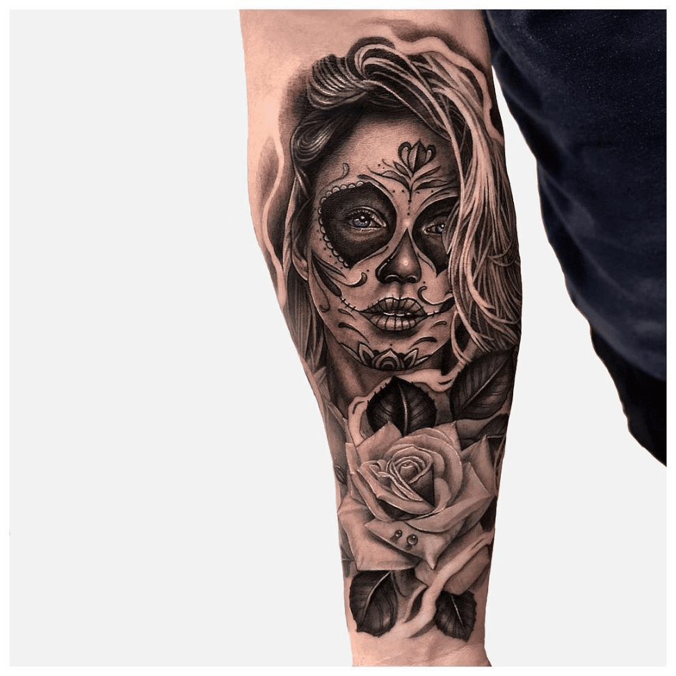 Sugar Skulls Tattoos and the History of the Day of the Dead