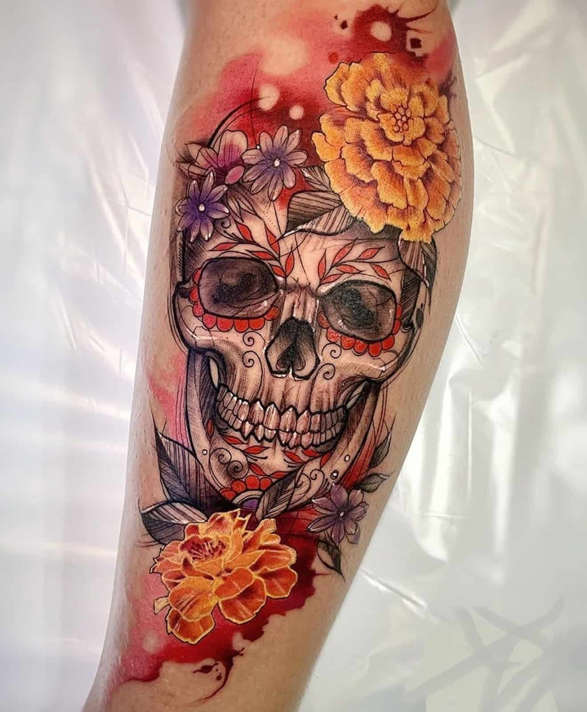 Skull Tattoo | Skull tattoo, Tattoos, Skull tattoos